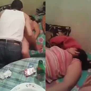 القحبة التونسية وزوجها ينيكها جامد