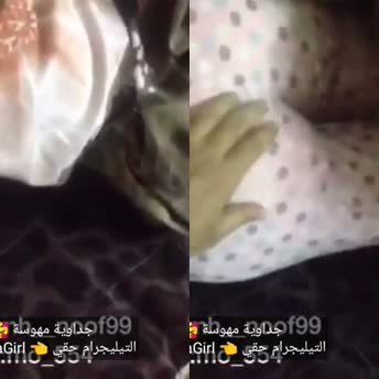 ديوث يدخل على اخته النايمة